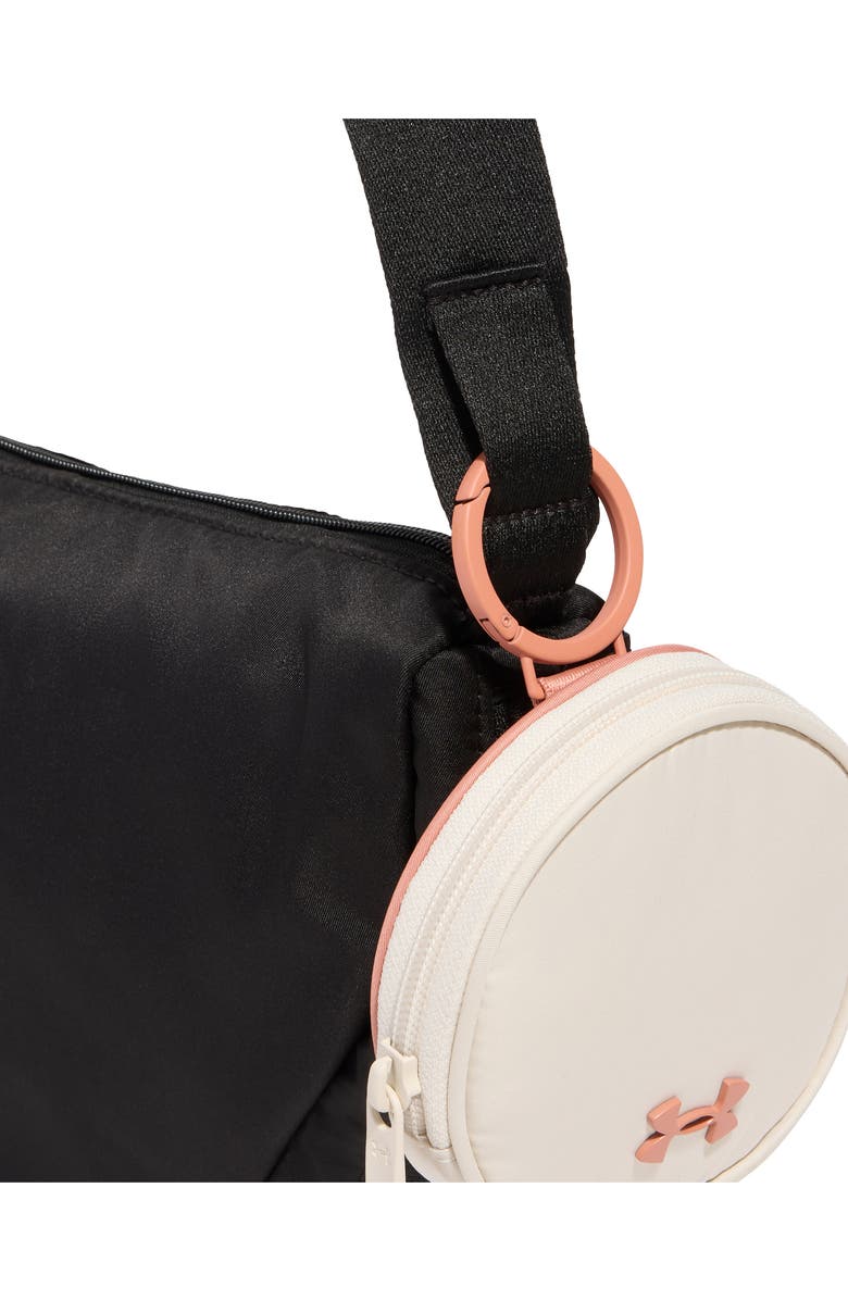 Under Armour Studio Water Resistant Shoulder Bag, Alternate, color, Black / Black / Black