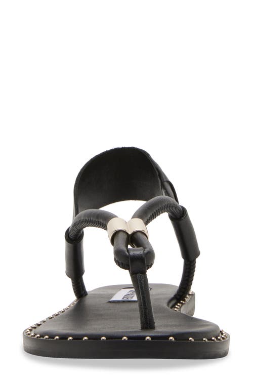 Steve Madden Meduza Sandal In Black Leather