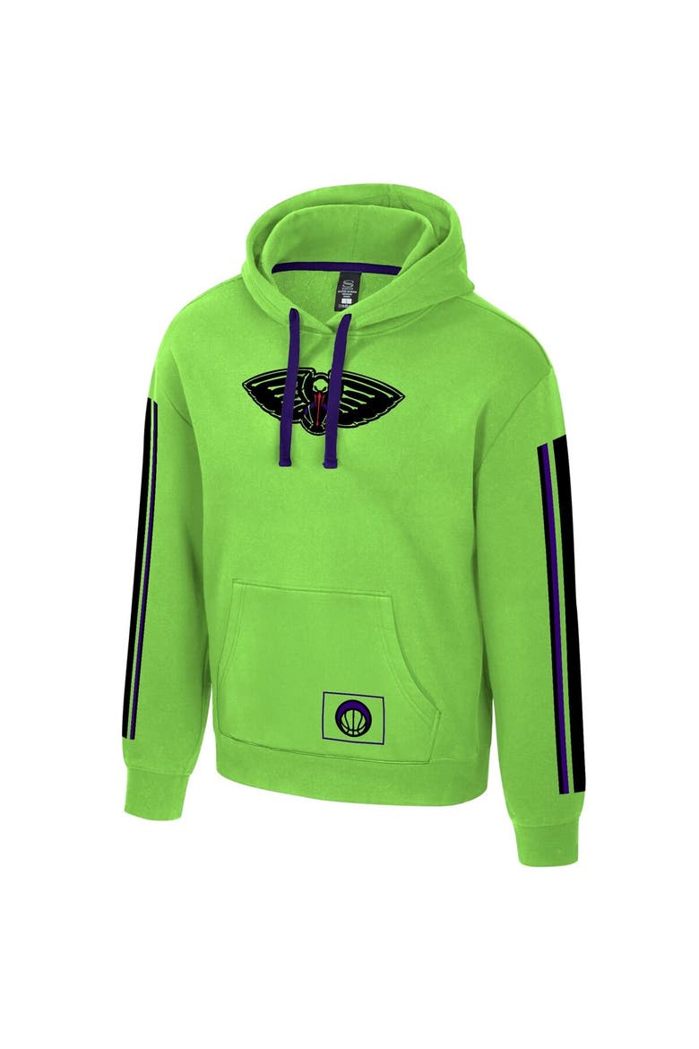 Unisex Stadium Essentials  Neon Green New Orleans Pelicans 2025/26 City Edition City Star Hoodie, Alternate, color, Neon Green