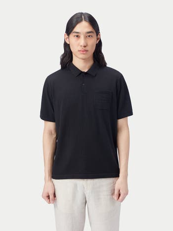 Cotton silk polo hotsell