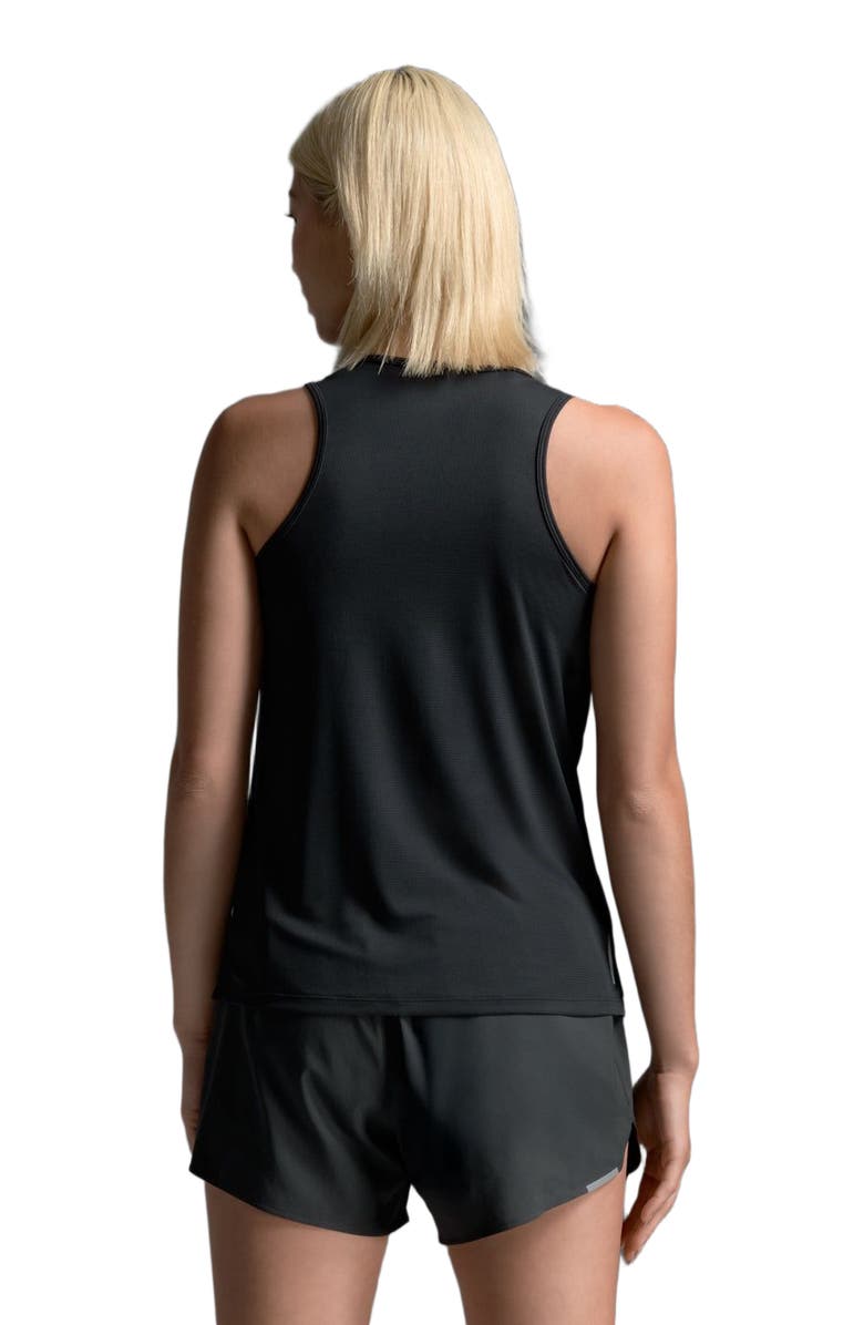 2XU Aero Singlet, Alternate, color, Black/Silver Reflective