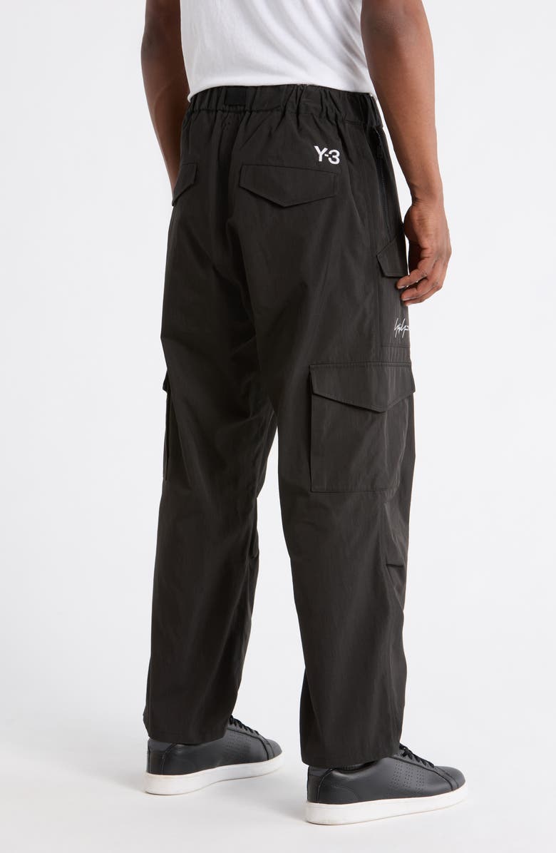 Y-3 x Mercedes-AMG F1 Cargo Pants, Alternate, color, Black