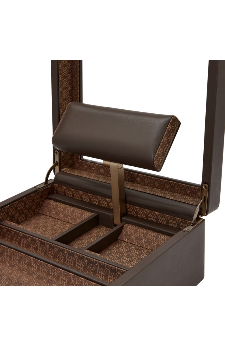 WOLF Earth Watch Stand Box, Alternate, color, Coffee