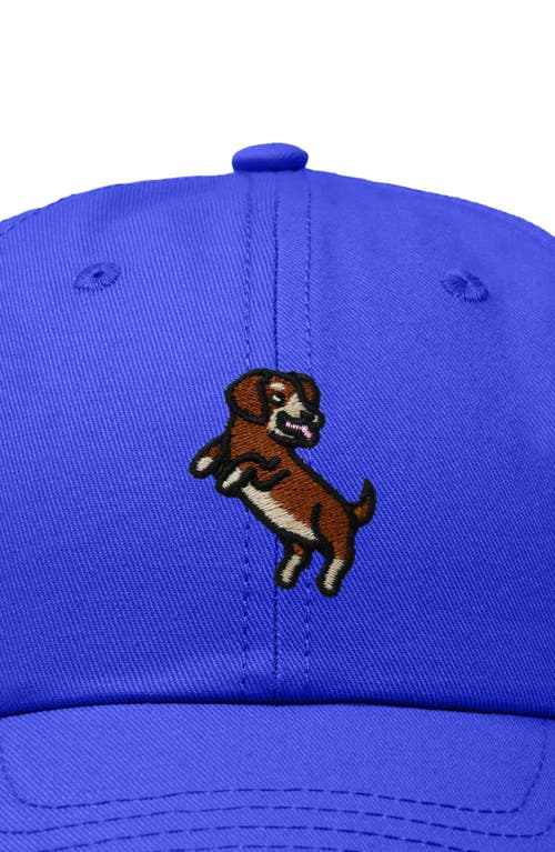 DALIX DALIX DACHSHUND EMBROIDERED DAD CAP