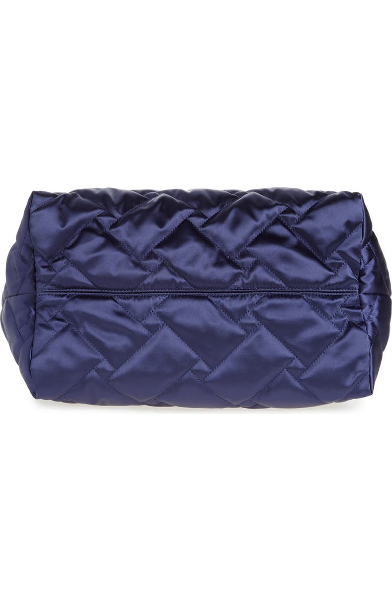 Kurt Geiger London Recycled Polyester Quilted Shopper Bag, Alternate, color,