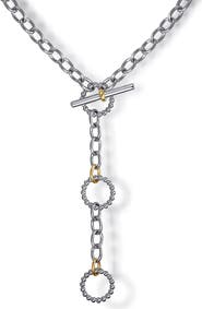 Gabriel & Co. Sterling Silver & 14K Gold Y-Necklace