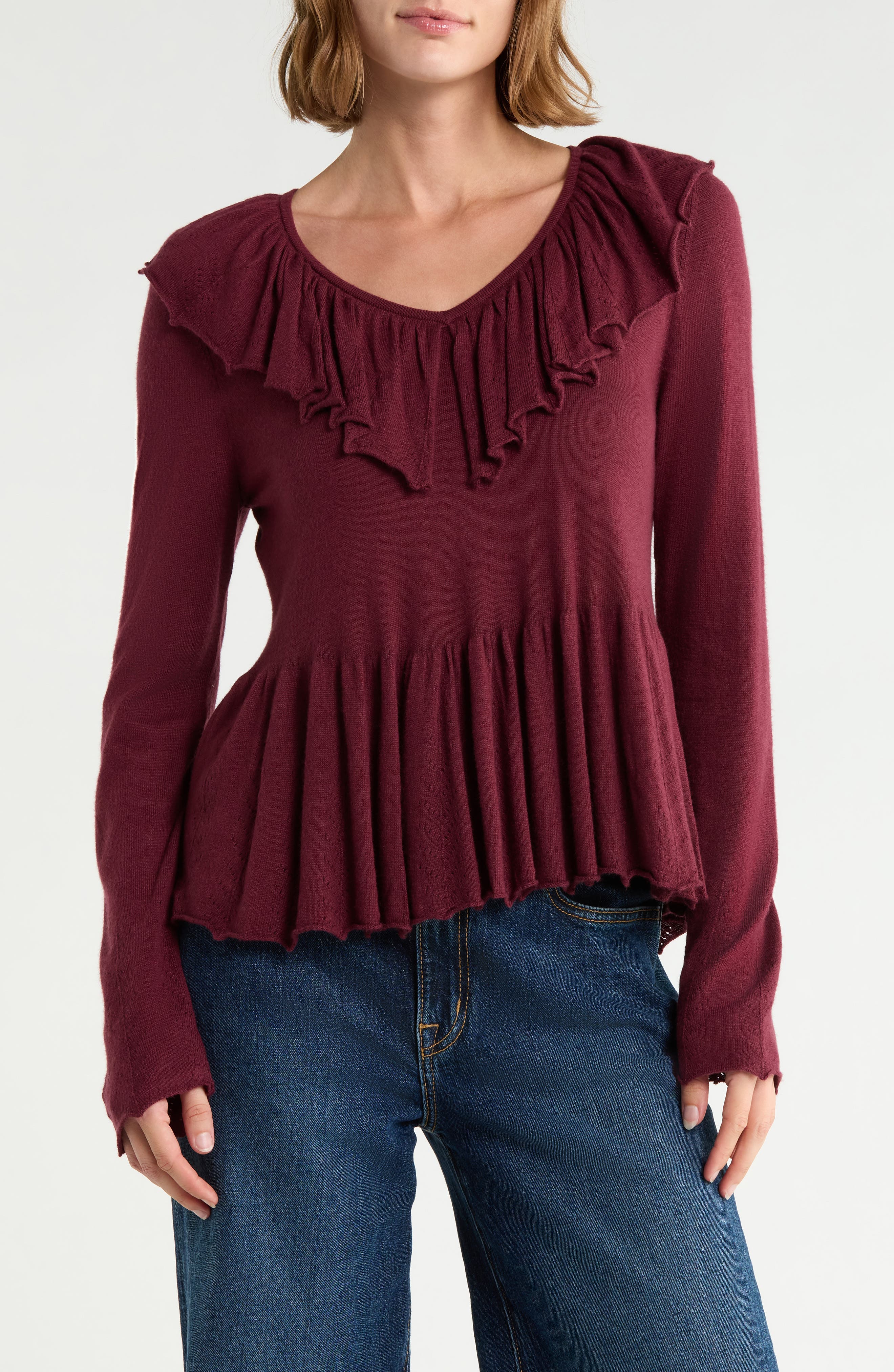 BURGUNDY BANNER