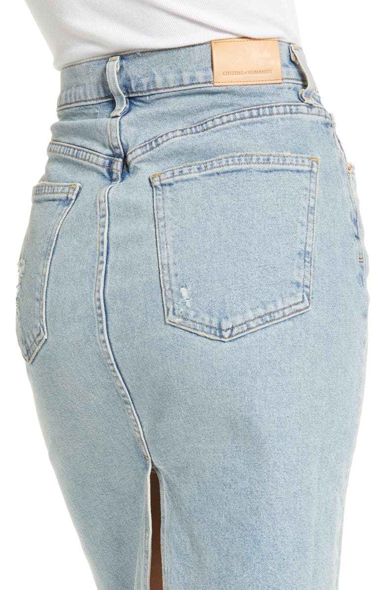 Citizens of Humanity Bea Denim Skirt, Alternate, color,
