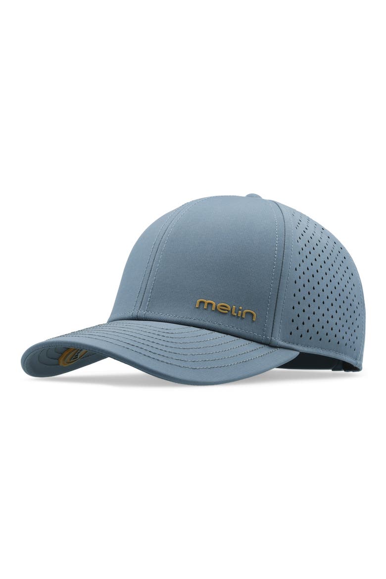Hydro Compass Snapback Cap, Main, color, BLUE STONE GUM