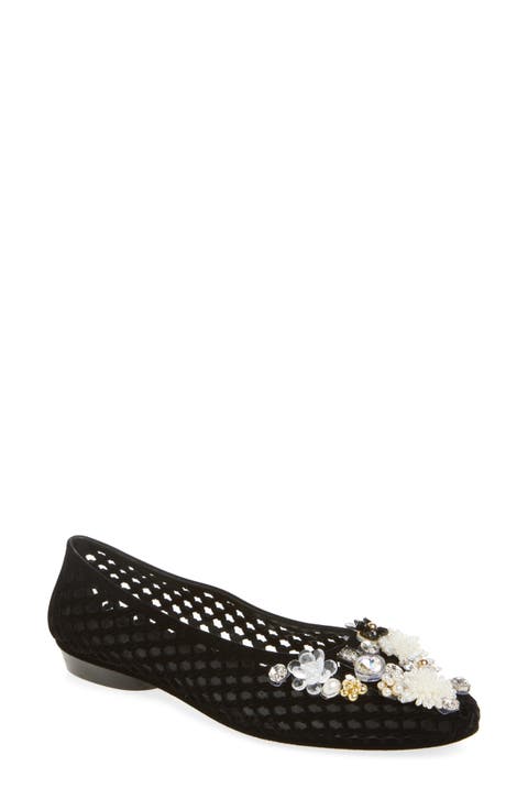 Veil Jelly Ballet Flat