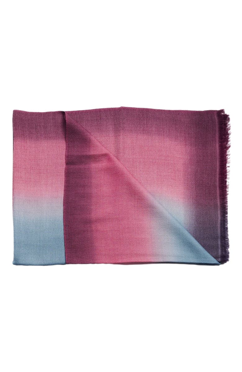 Studio Variously Iris Cashmere Merino Handloom Scarf, Main, color,