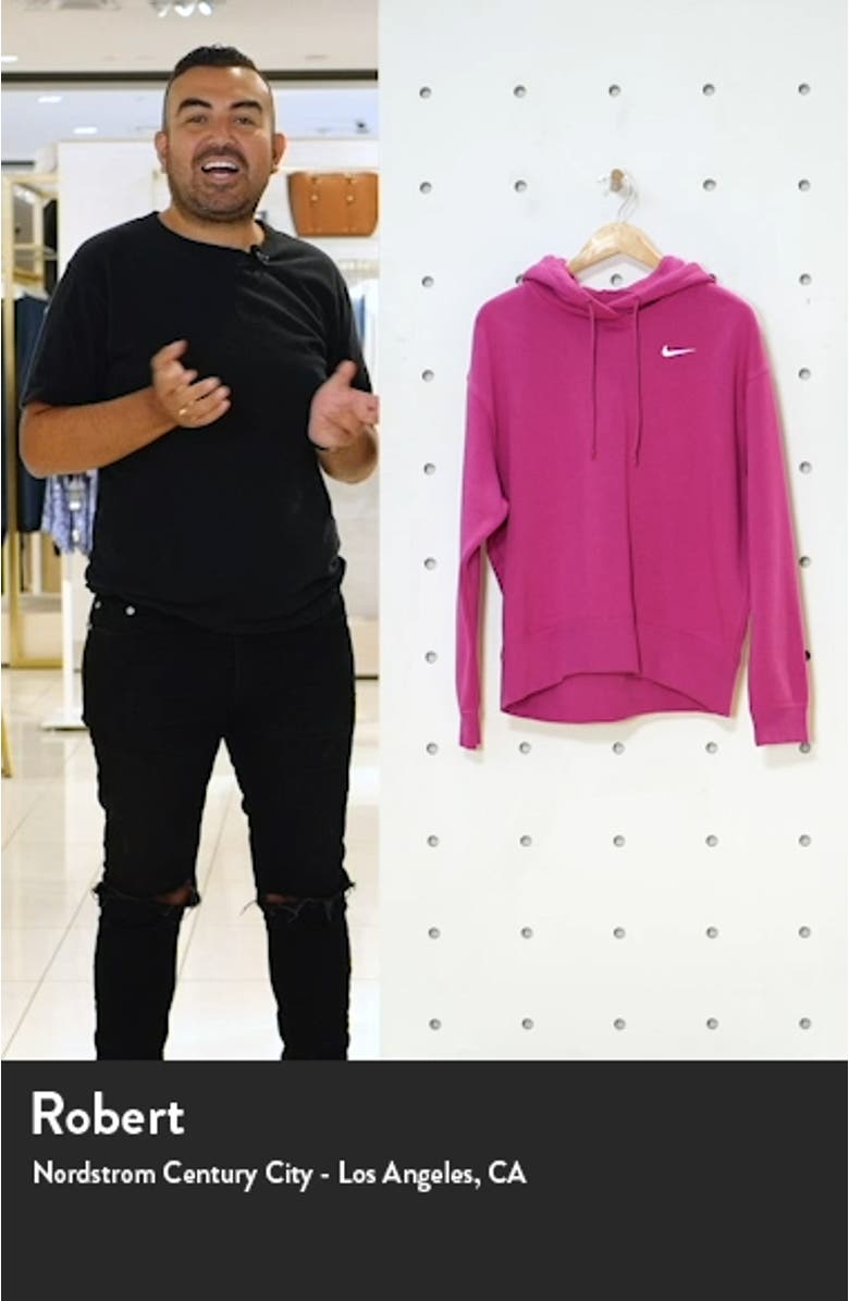 Women's Oversize Fleece Hoodie, sales video thumbnail