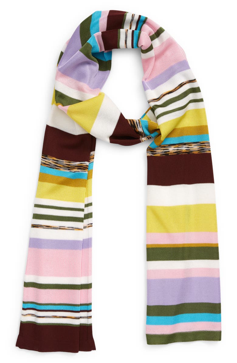 Missoni Knit Scarf, Alternate, color, 