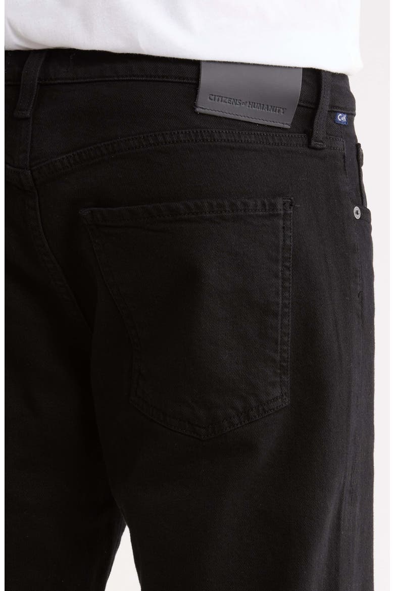 Elijah Relaxed Straight Jeans, Alternate, color, DOSAN BLACK