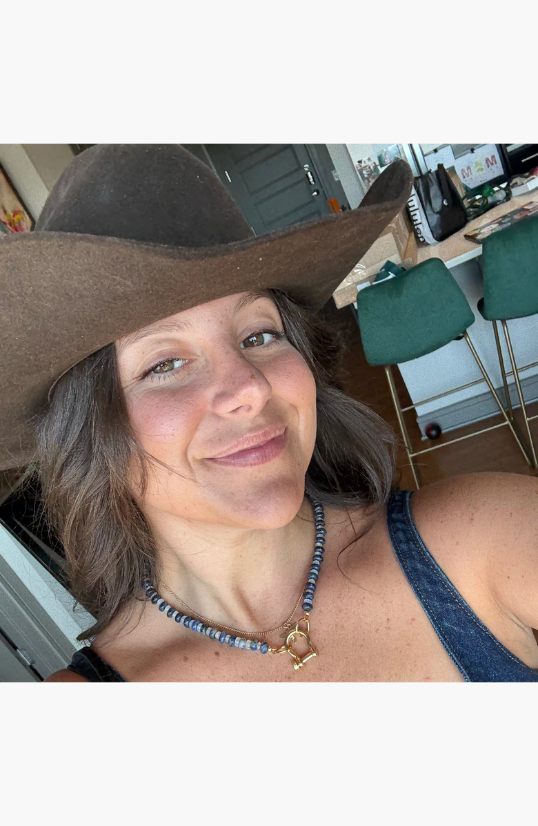 SHOP SPICY DAN Mac Gender Inclusive Sodalite Opal Necklace, Alternate, color, Blue