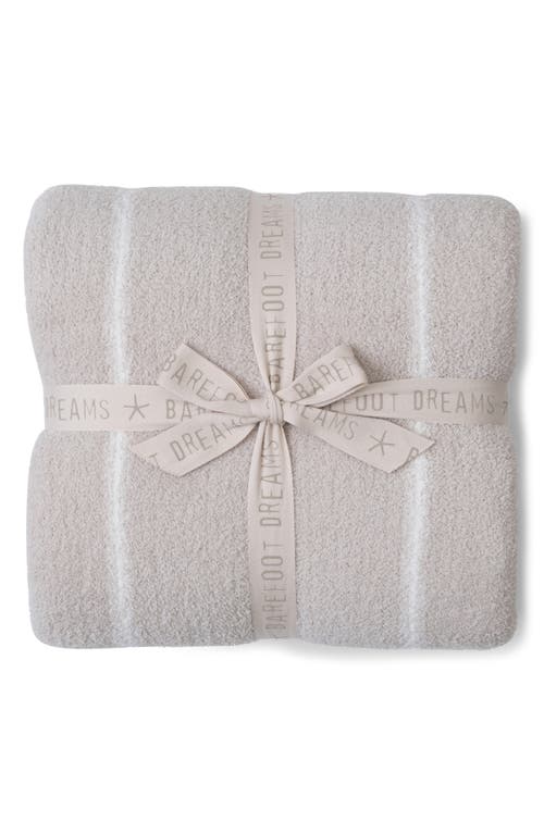 BAREFOOT DREAMS BAREFOOT DREAMS COZYCHIC™ PINSTRIPE BED BLANKET