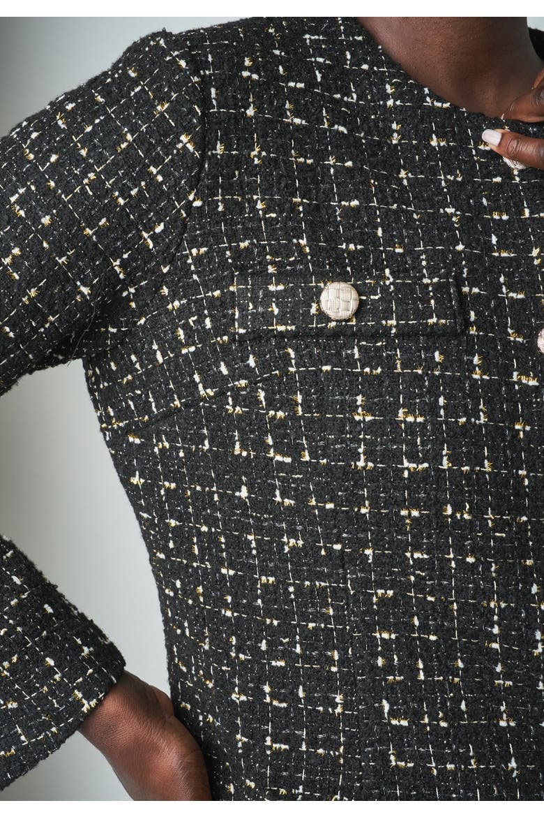 Tweed Skirt Suit, Alternate, color, TWEED