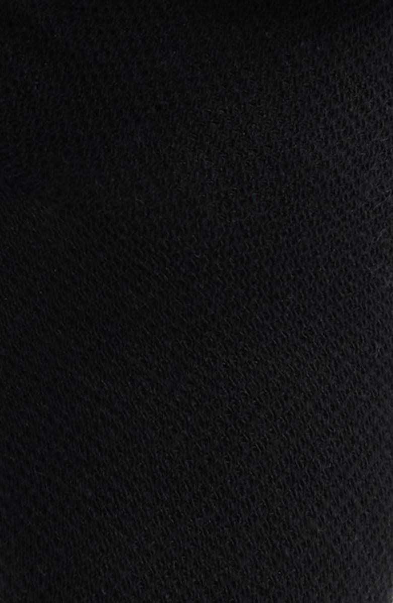 Casa Clara Amora Ruffle Ankle Socks, Alternate, color, Black