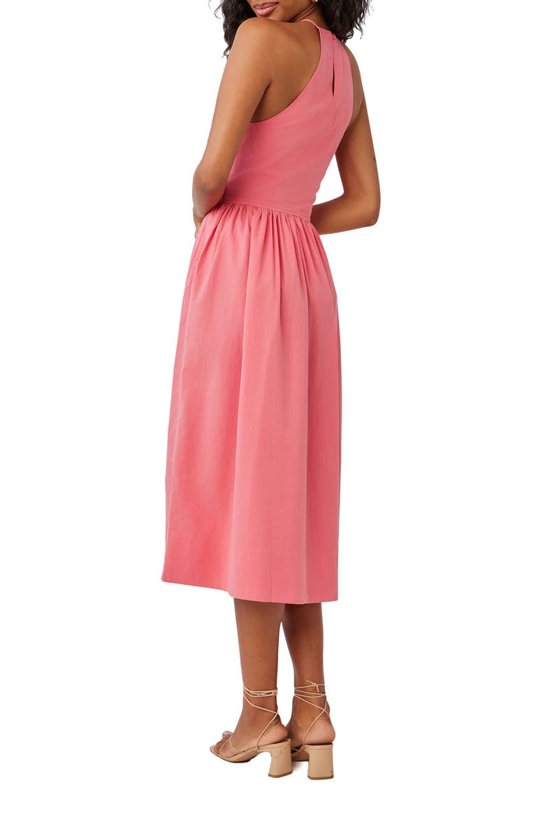 Bella Dahl Cotton Blend Midi Dress, Alternate, color, 