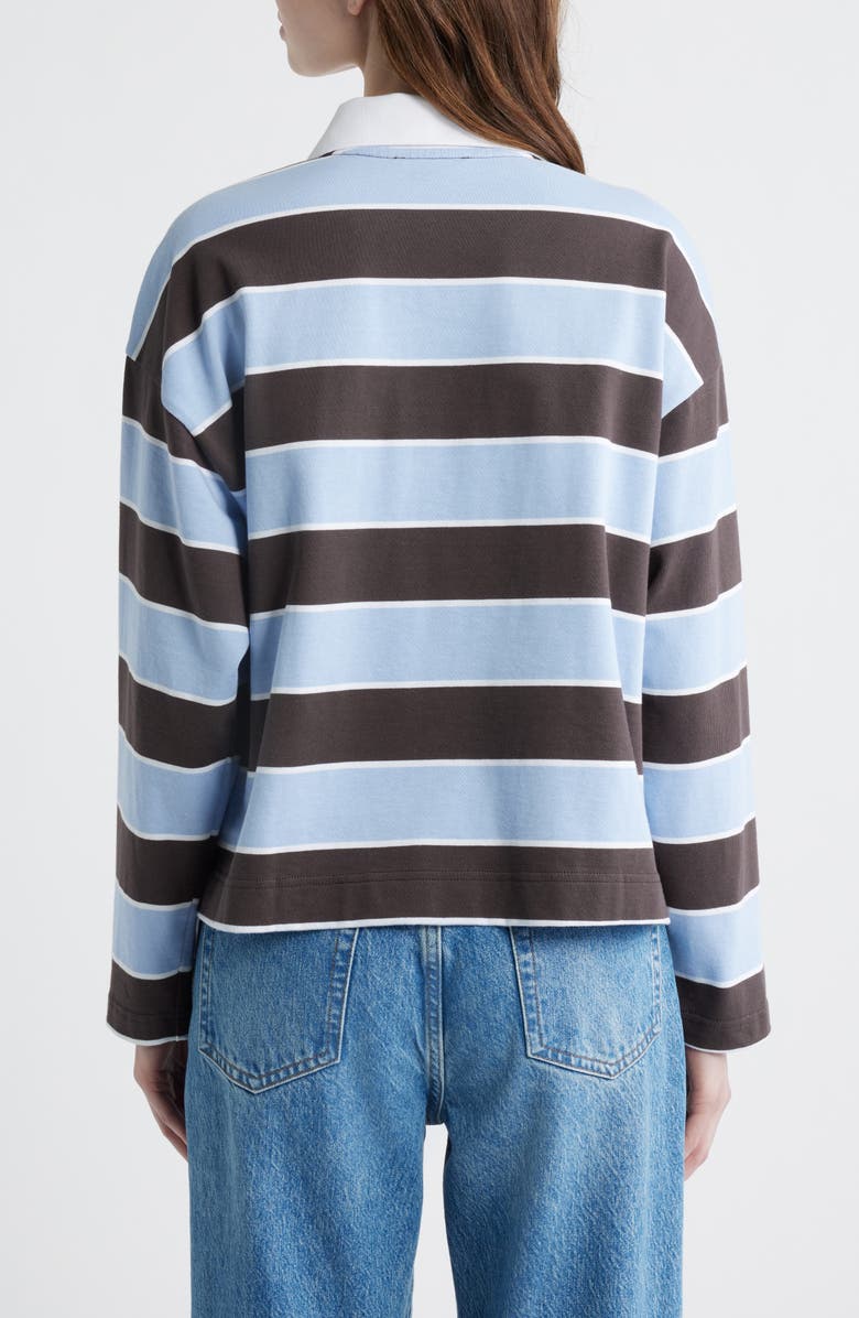 Madewell Rugby Polo Shirt, Alternate, color, Tranquil Blue