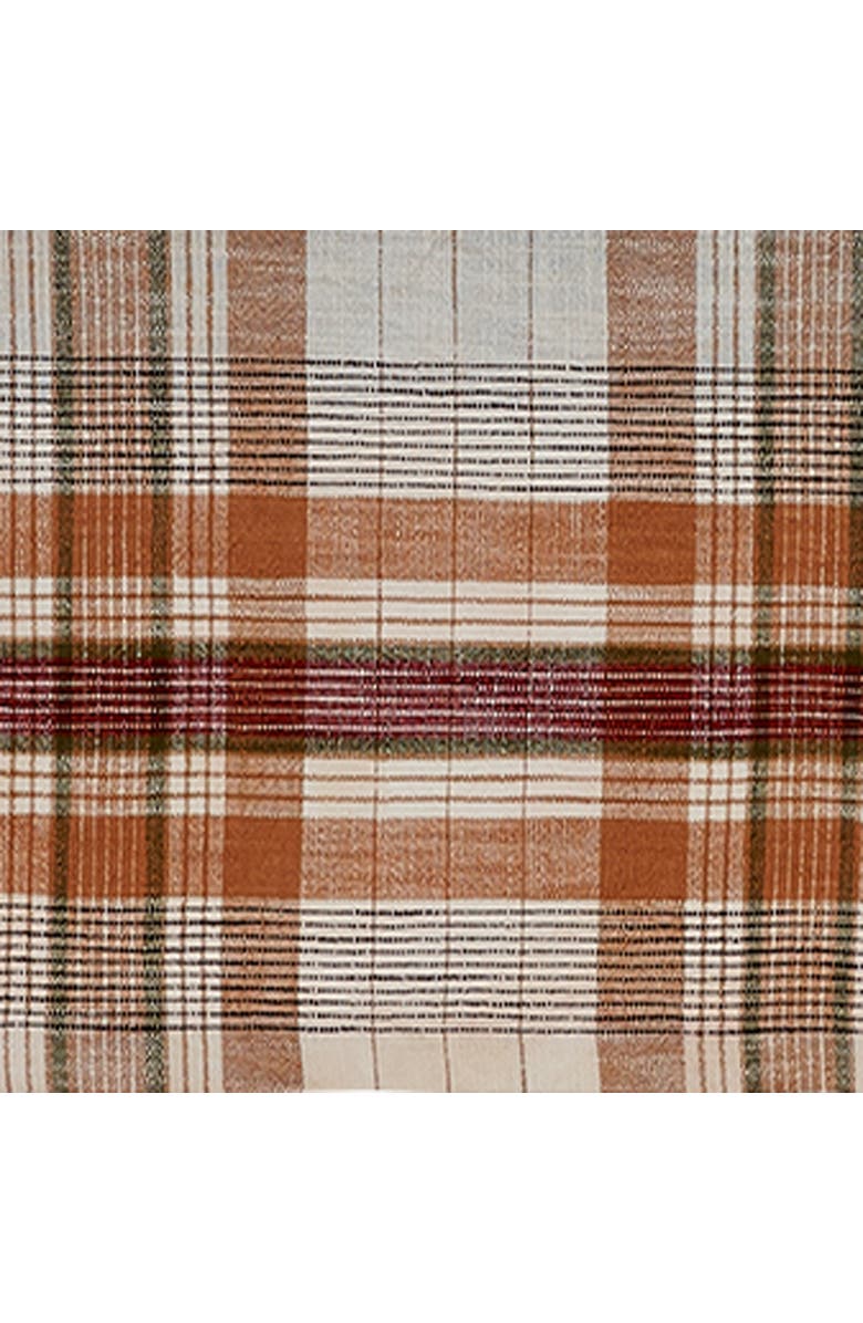 tag Eva Slub Weave Plaid Tablecloth for Fall Harvest Multicolor, Alternate, color, 