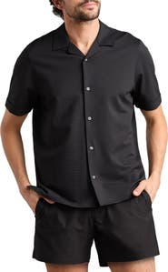 Rhone Commuter Seersucker Camp Shirt