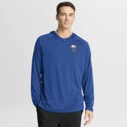 FANATICS Men's Fanatics Royal Buffalo Sabres Authentic Pro Rink Raglan Hoodie