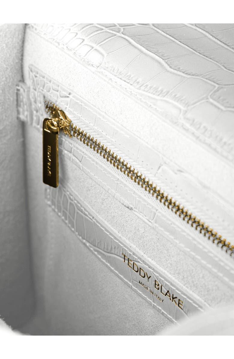 Teddy Blake Ava Croco 11", Alternate, color, White