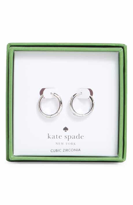 Kate Spade New York huggie hoop earrings