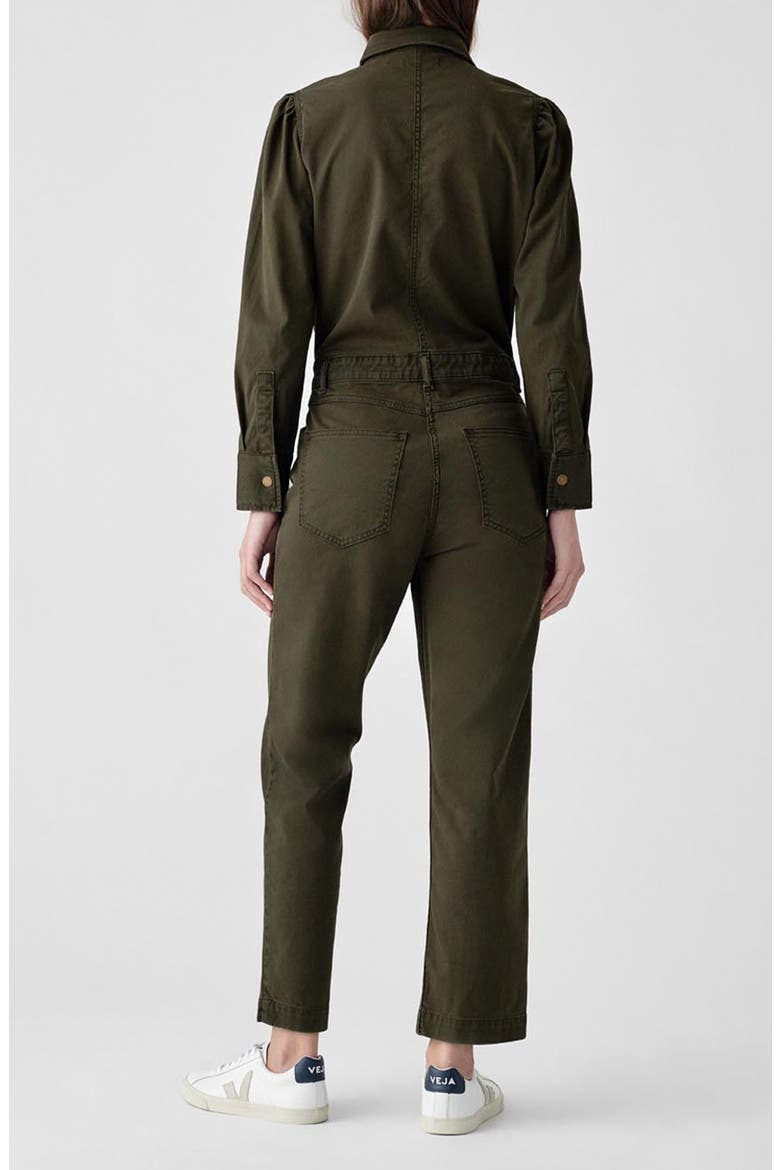 Freja Button Front Jumpsuit, Alternate, color, LARIMORE