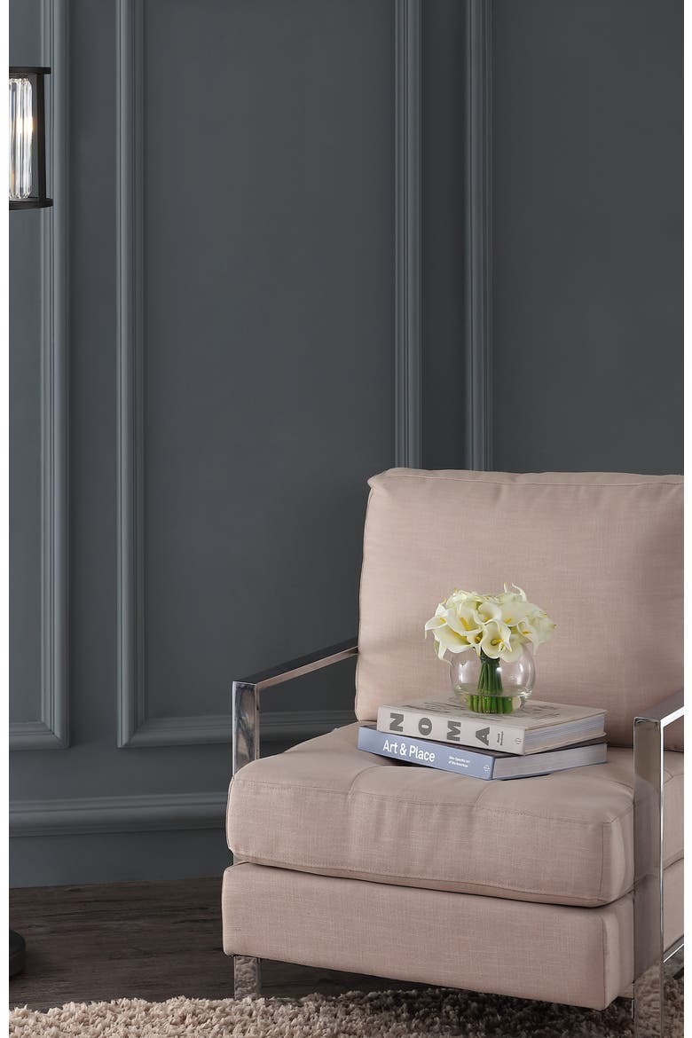 Bevin 63" Metal/Crystal LED Floor Lamp, Oil Rubbed Bronze/Crystal, Alternate, color, Oil Rubbed Bronze