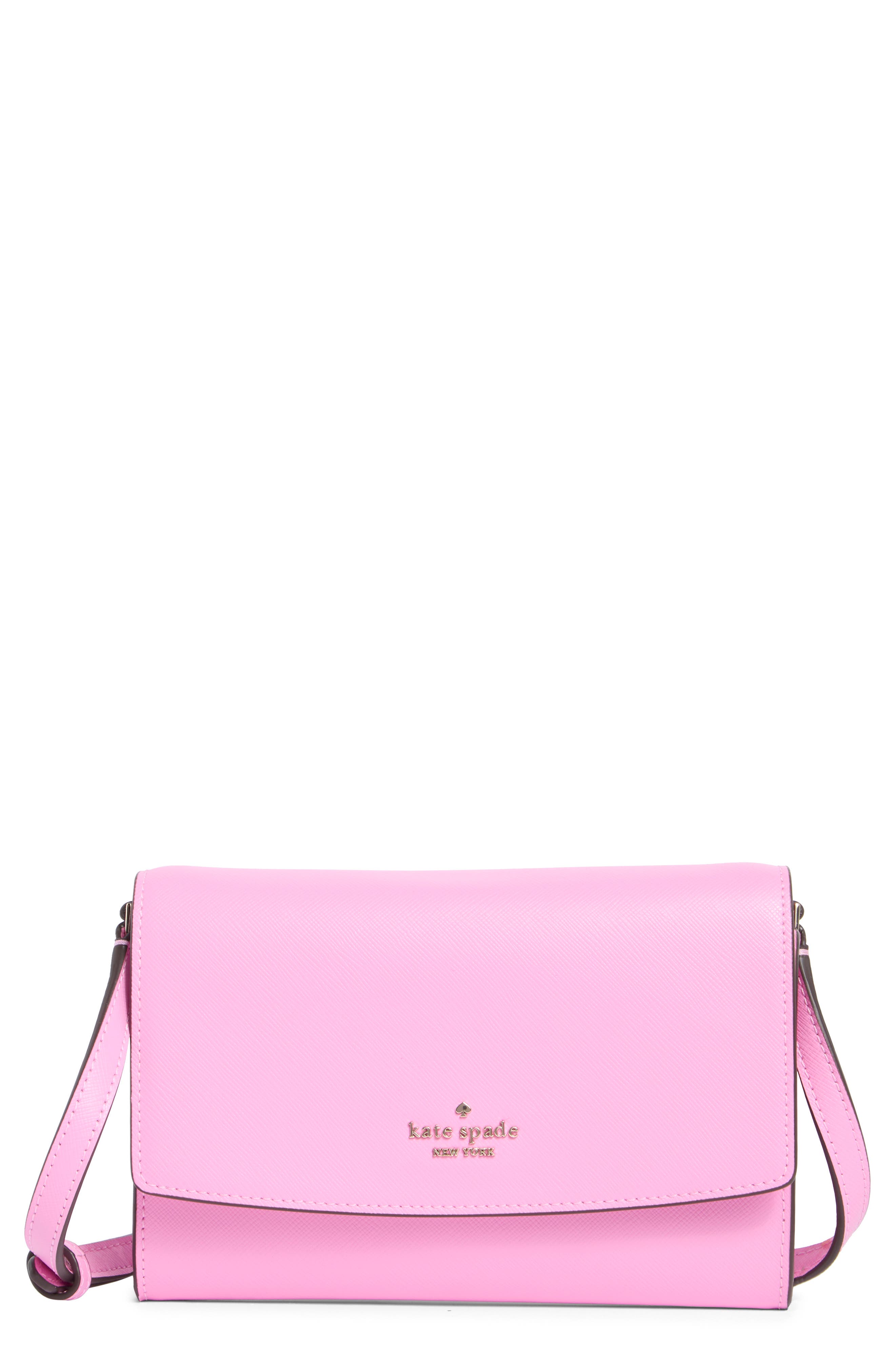 Kate Spade New York perry saffiano leather crossbody wallet