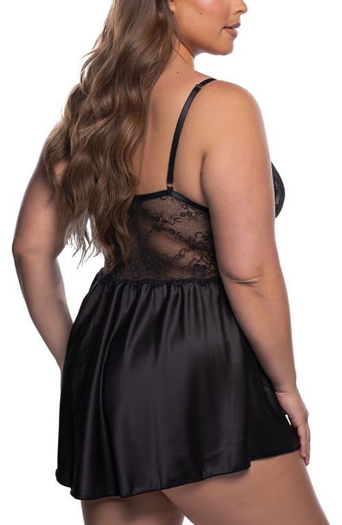 Roma Confidential Paradise Dream Chemise In Black