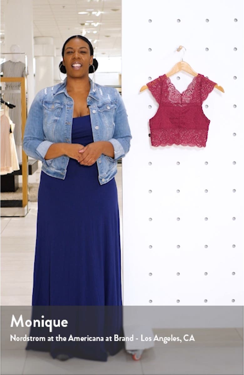 Chase Me Lace Brami Crop Top, sales video thumbnail