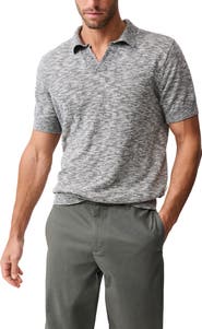 Rodd & Gunn Poison Bay Linen & Cotton Slub Polo
