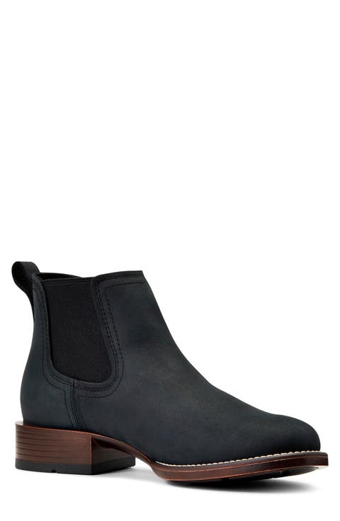 Booker Chelsea Round Toe Boot (Men)