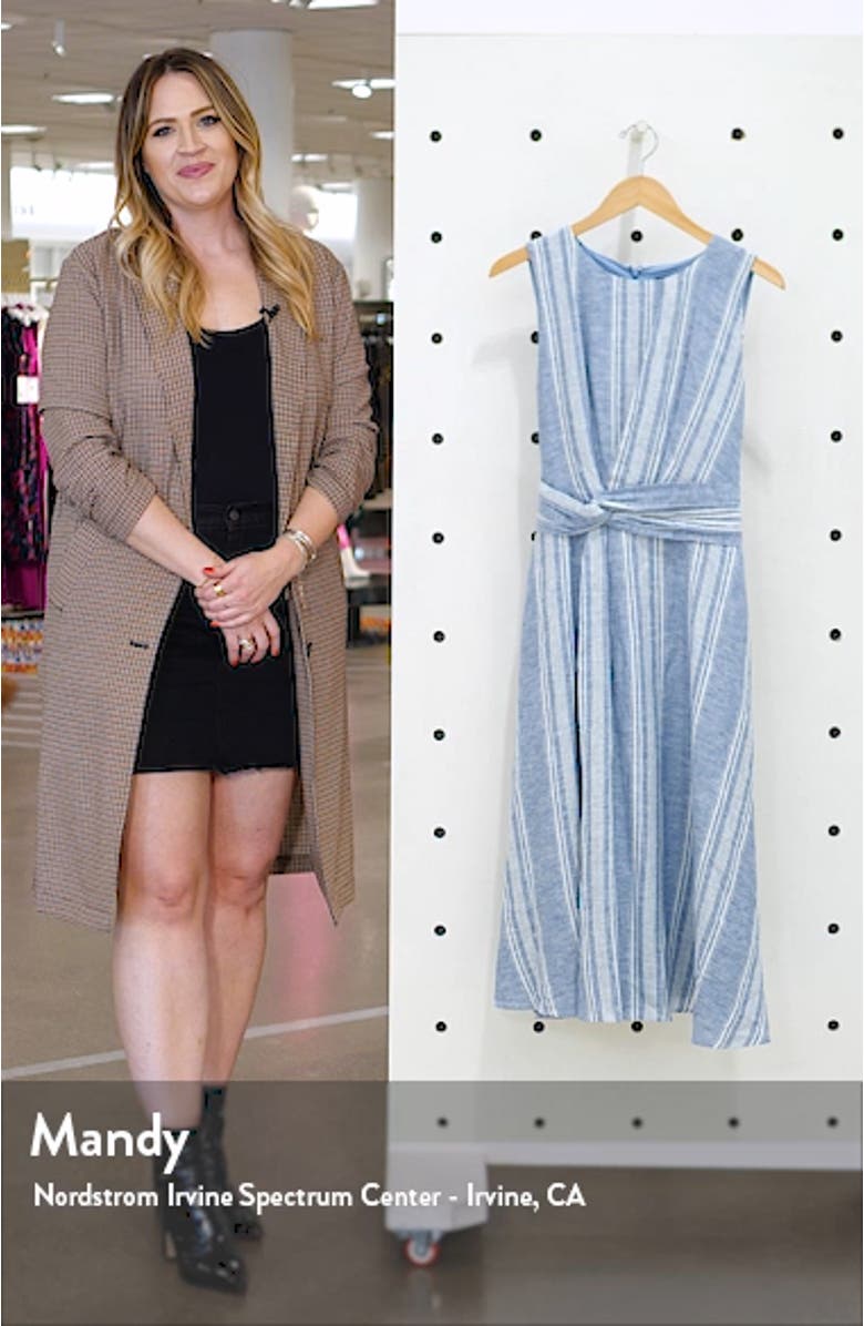 Stripe Midi Dress, sales video thumbnail