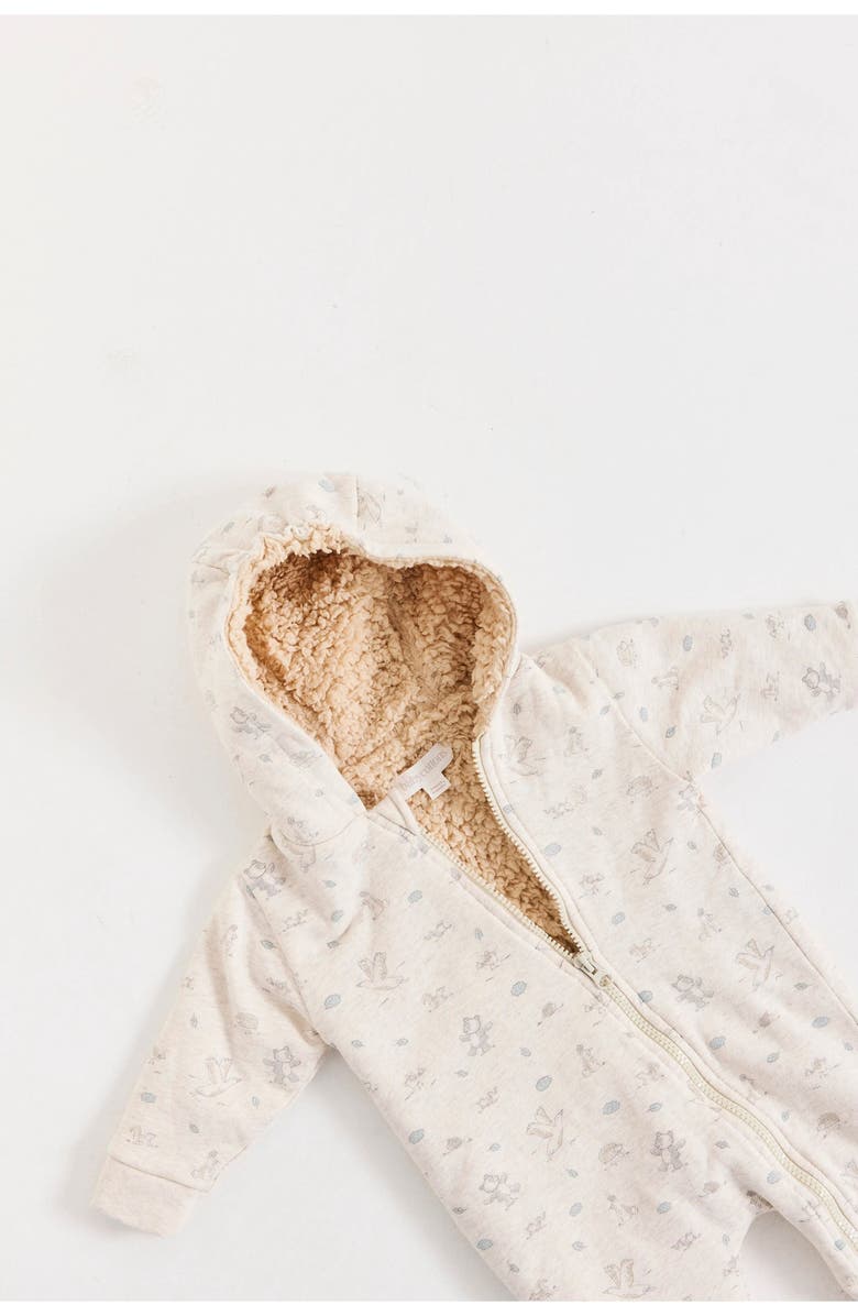 Babycottons Woodsy Zip Coverall for Infant, Alternate, color, Full-Print