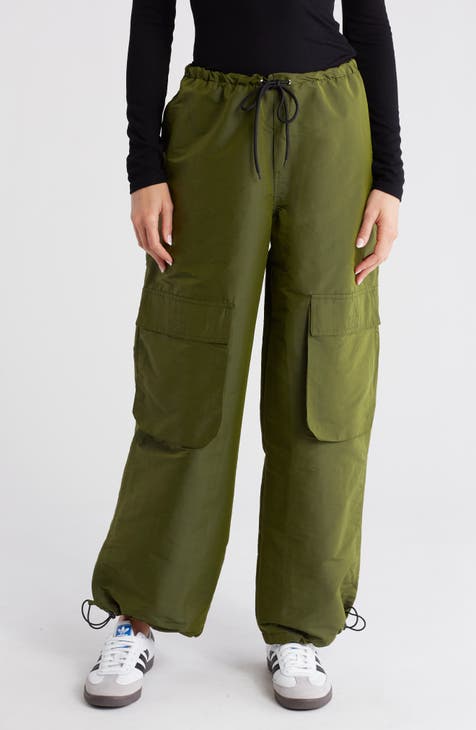 Oversized Parachute Trousers