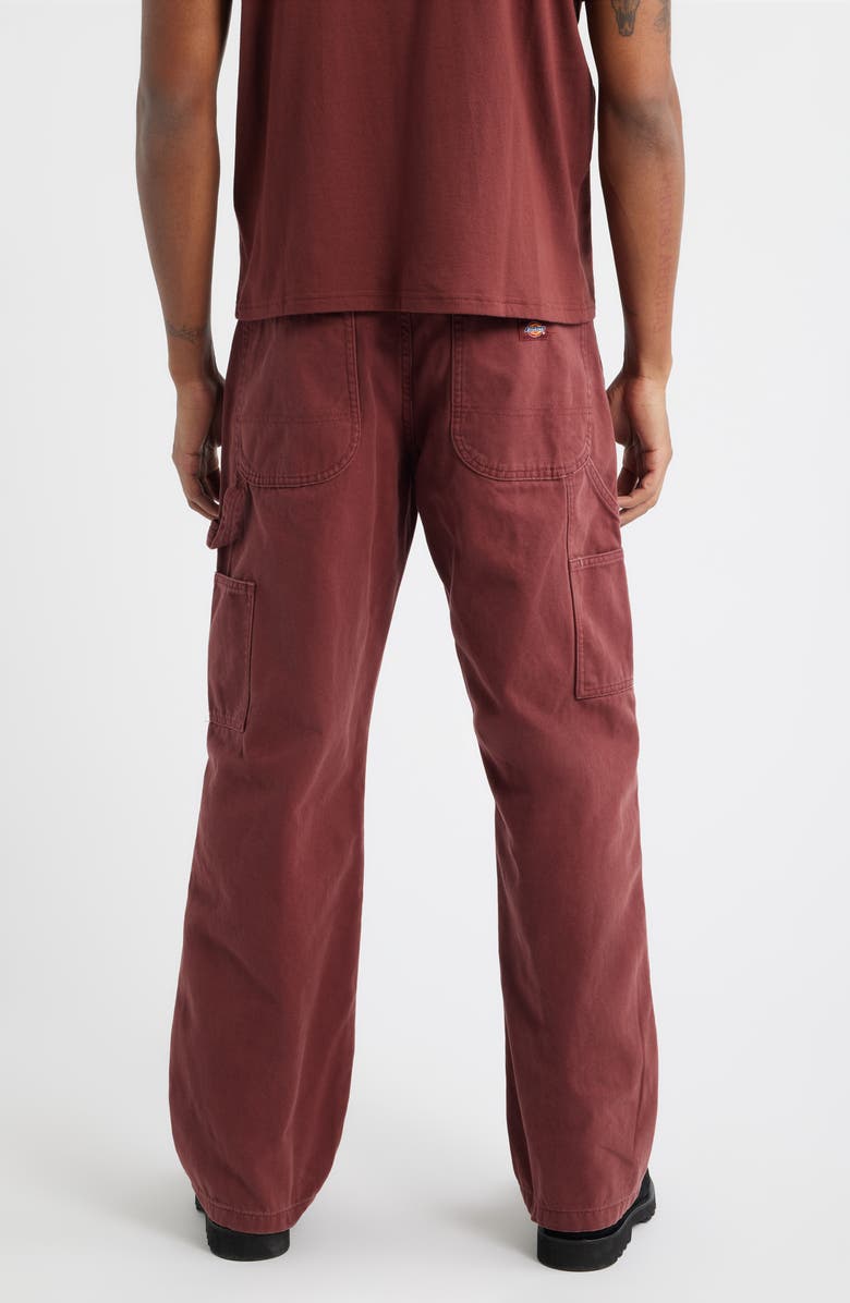 Dickies Double Knee Cotton Canvas Carpenter Pants, Alternate, color, Andorra