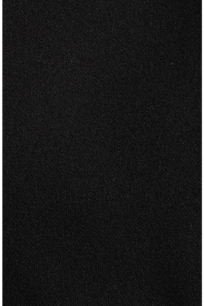 Halter Neck Ruched Cocktail Dress, Alternate, color, BLACK