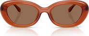 COACH 54mm Oval Sunglasses