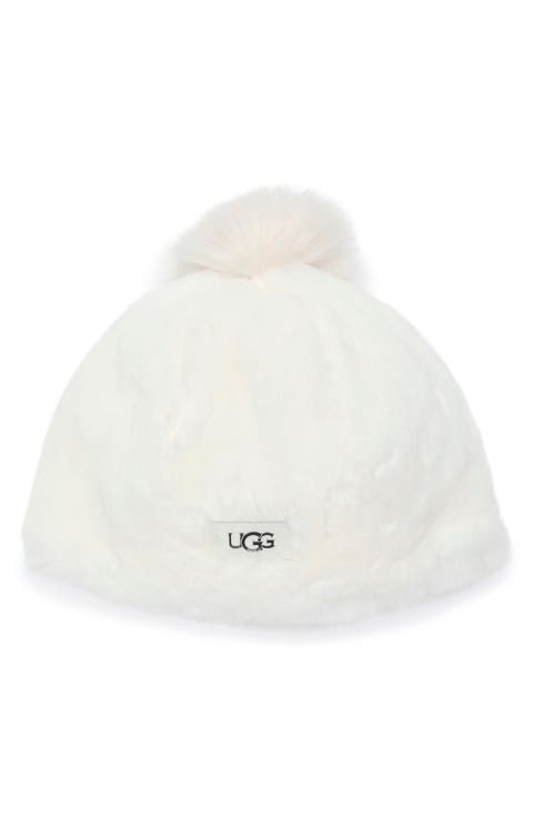 Kids' Faux Fur Pompom Beanie (Toddler & Big Kid)
