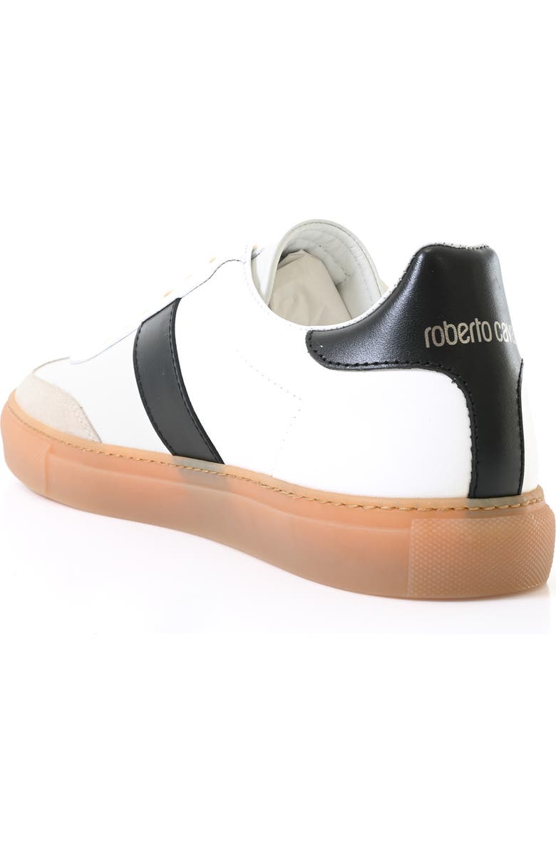 Roberto Cavalli Low Top Sneaker, Alternate, color, White/ Ivory Black