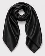 SILKSILKY Pure Silk Classic Elegant Square Scarf