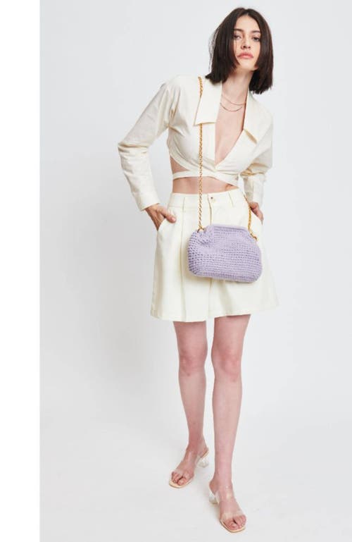 Moda Luxe Christabel Crossbody In Lilac
