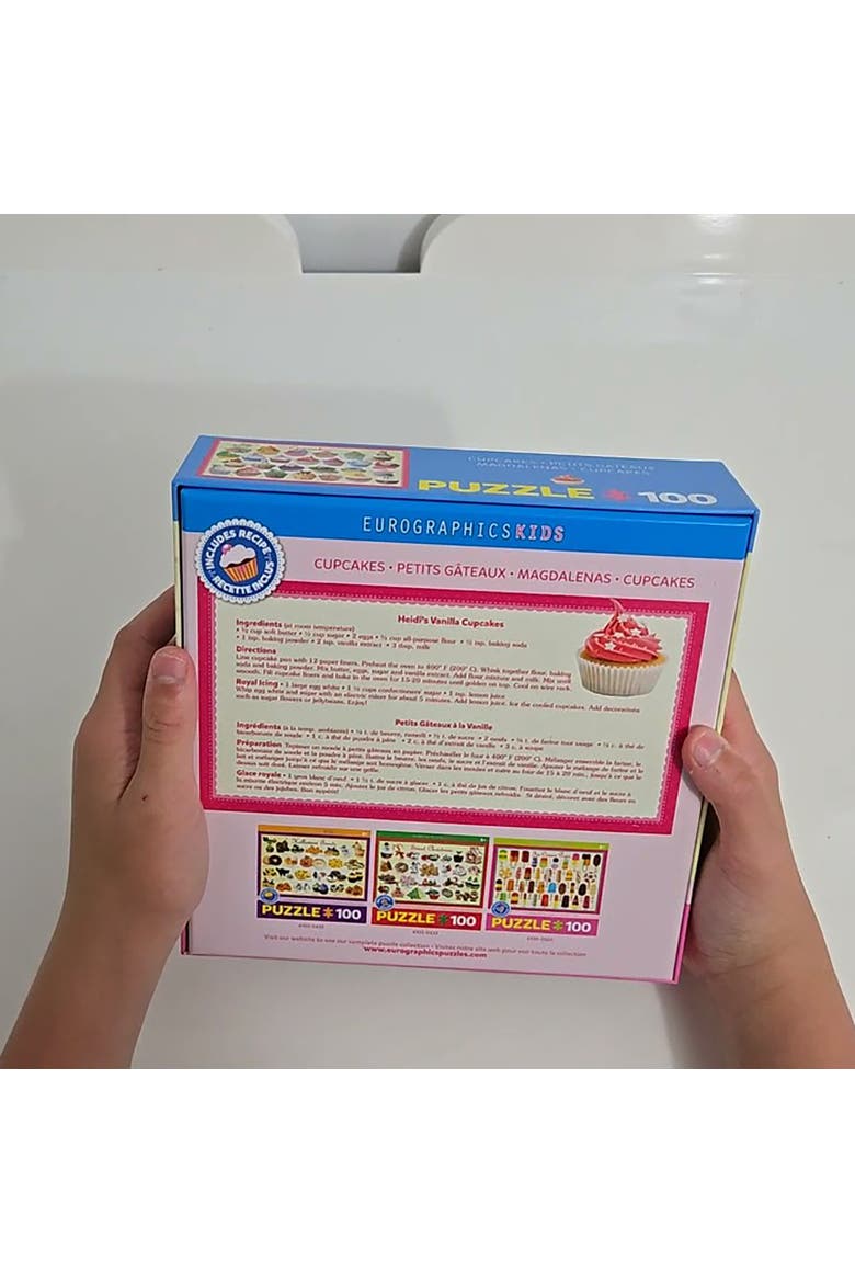 Cupcakes 100 Piece Puzzle, Alternate, color, Multicolored