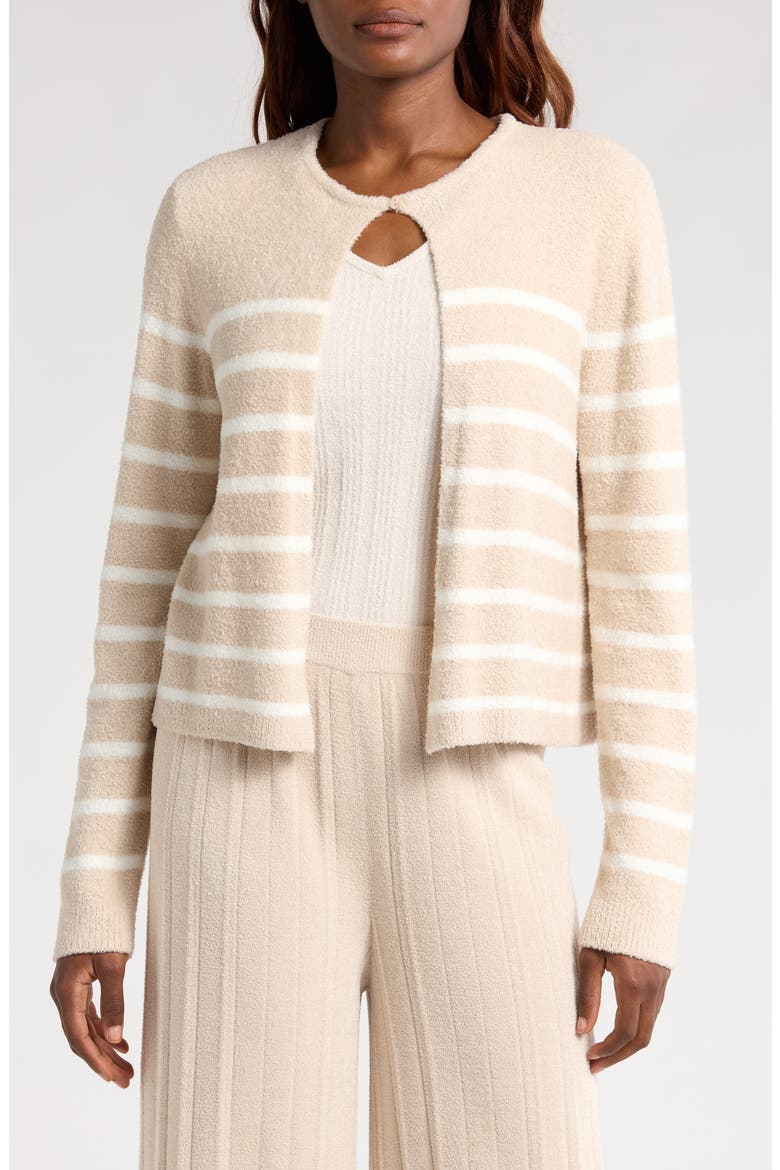 CozyChic Lite® Cardigan, Alternate, color, STONE/ PEARL