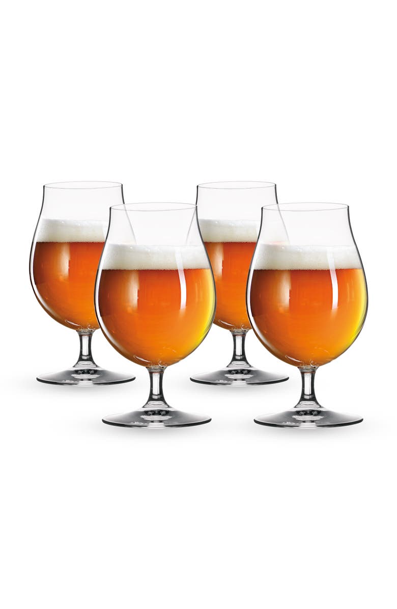 SPIEGELAU Tulip Beer Glass Set of 4, Main, color, Clear