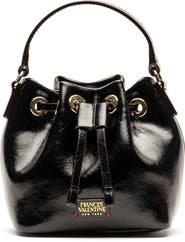 Frances Valentine Minnie Leather Bucket Bag